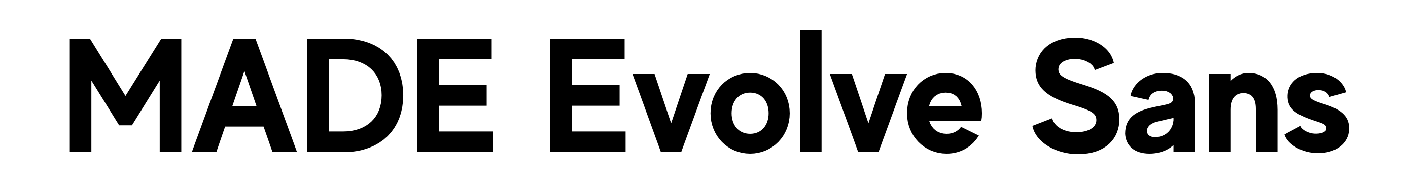 MADE Evolve Sans